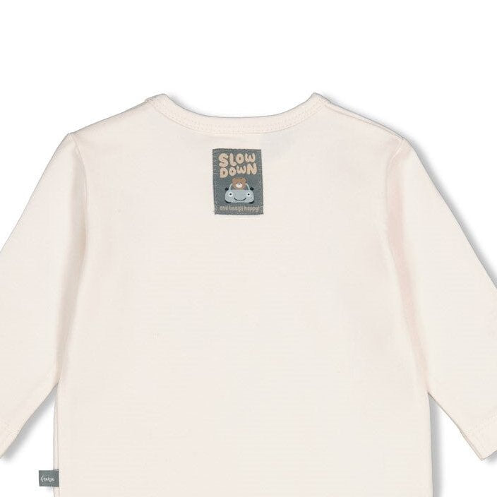 BEEP BEEP — Organic Cotton Graphic Fashion Top