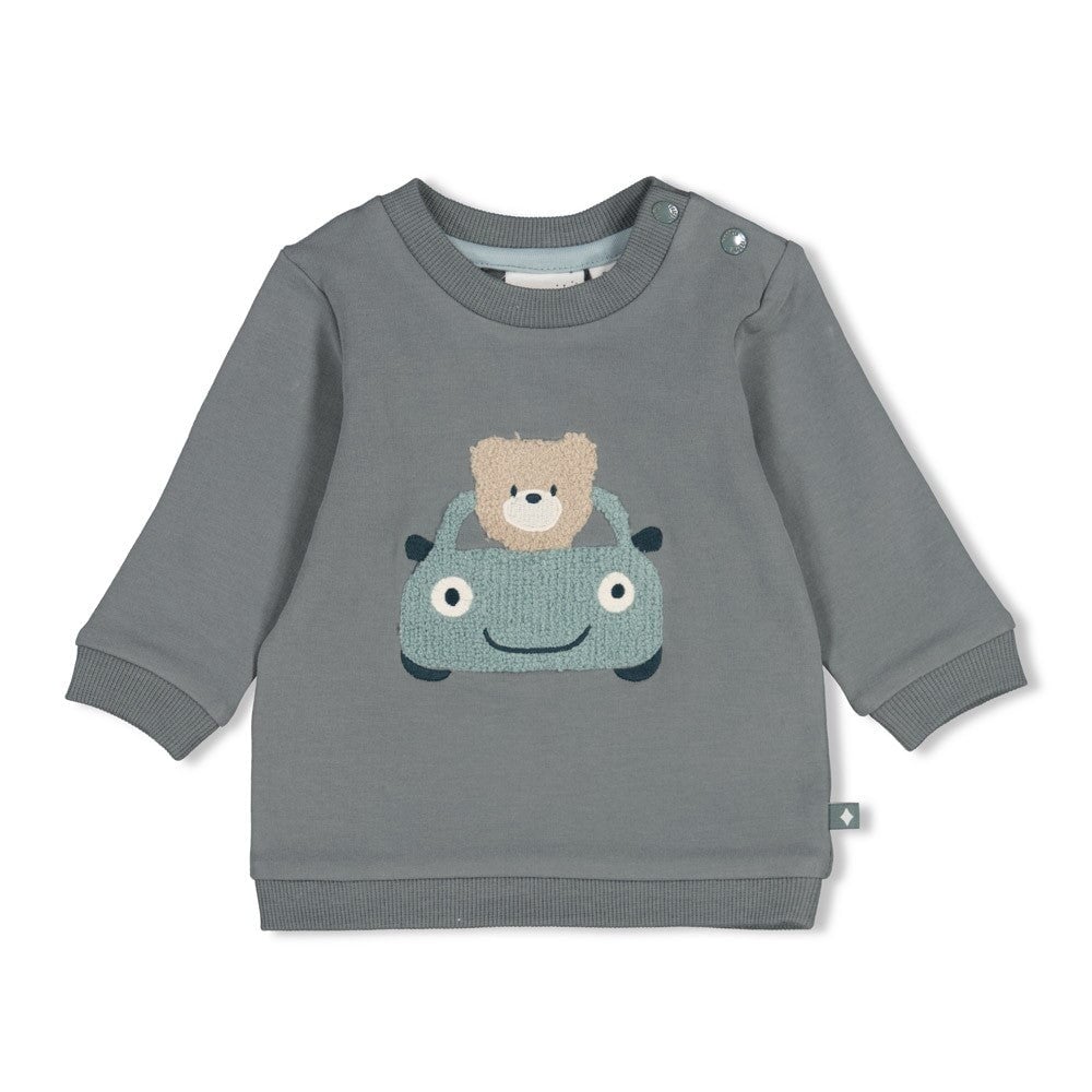 BEEP BEEP — Organic Cotton French Terry Fashion Sweat Top