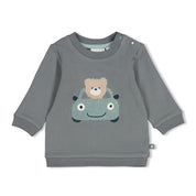 BEEP BEEP — Organic Cotton French Terry Fashion Sweat Top