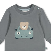 BEEP BEEP — Organic Cotton French Terry Fashion Sweat Top