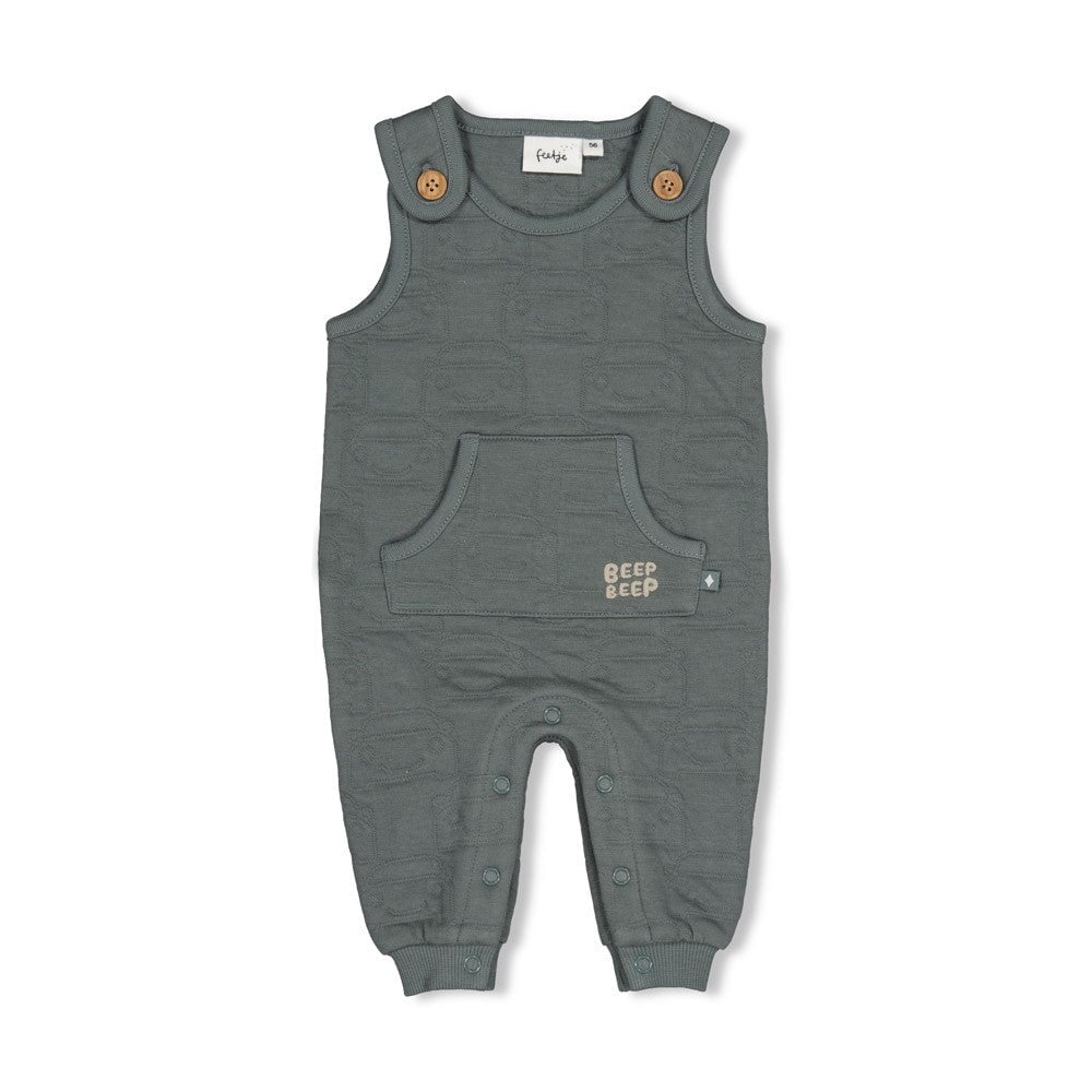 BEEP BEEP — Organic Cotton Textured Overall