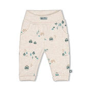 BEEP BEEP — Organic Cotton French Terry Printed Fashion Pants