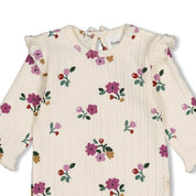 AFTERNOON TEA	— Organic Cotton Fancy Rib Floral Body