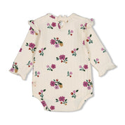 AFTERNOON TEA	— Organic Cotton Fancy Rib Floral Body