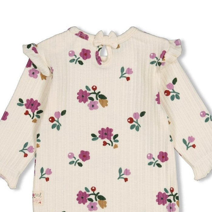 AFTERNOON TEA	— Organic Cotton Fancy Rib Floral Body