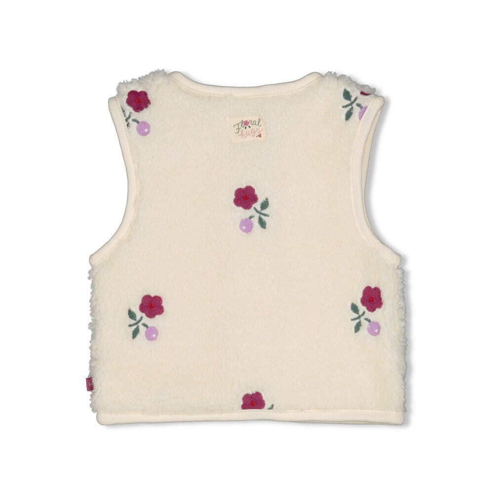 AFTERNOON TEA	— Teddy Floral Fashion Vest