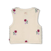 AFTERNOON TEA	— Teddy Floral Fashion Vest