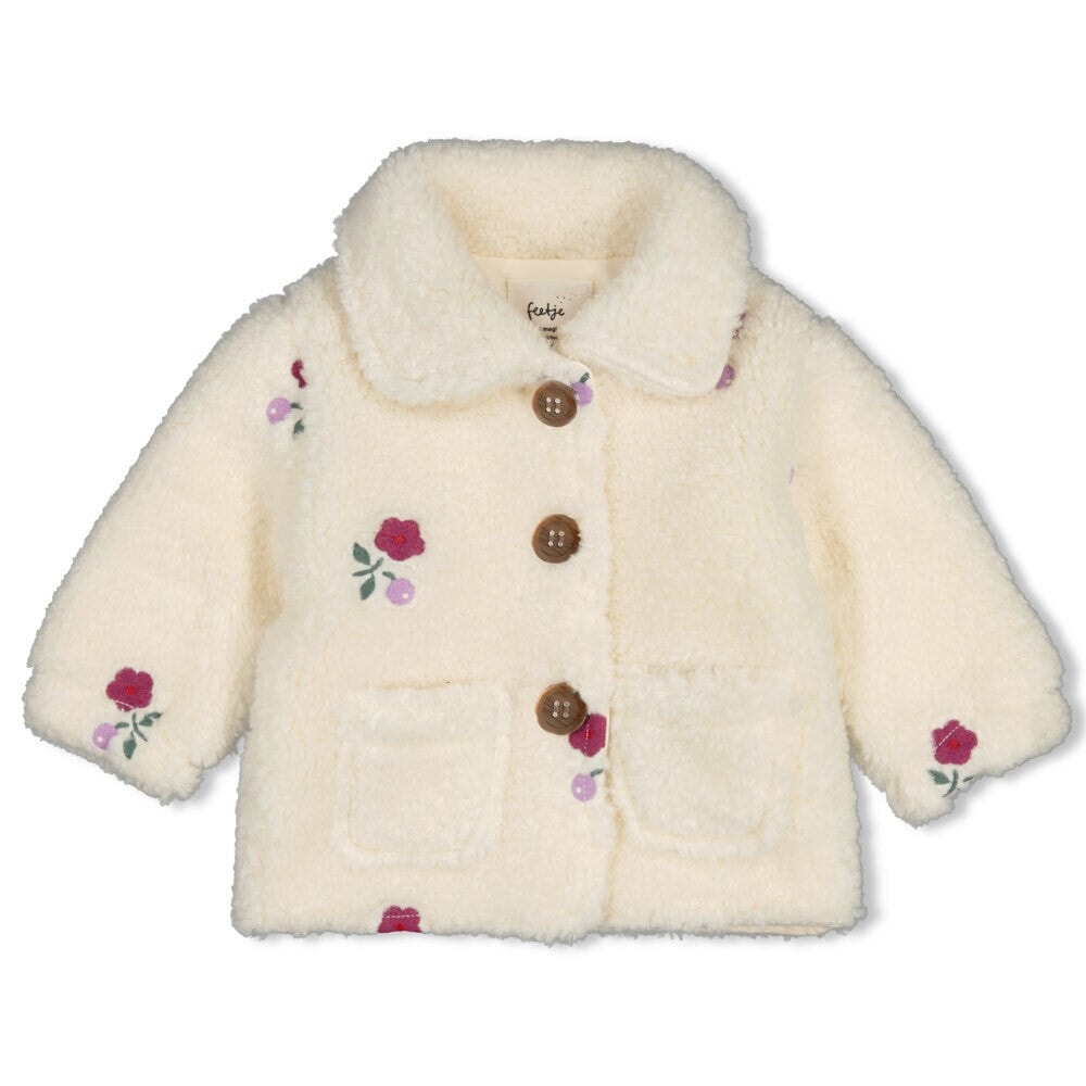 AFTERNOON TEA	— Teddy Padded Floral Fashion Jacket
