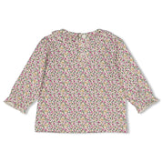 AFTERNOON TEA— Organic Cotton Single Jersey Floral Fashion Top