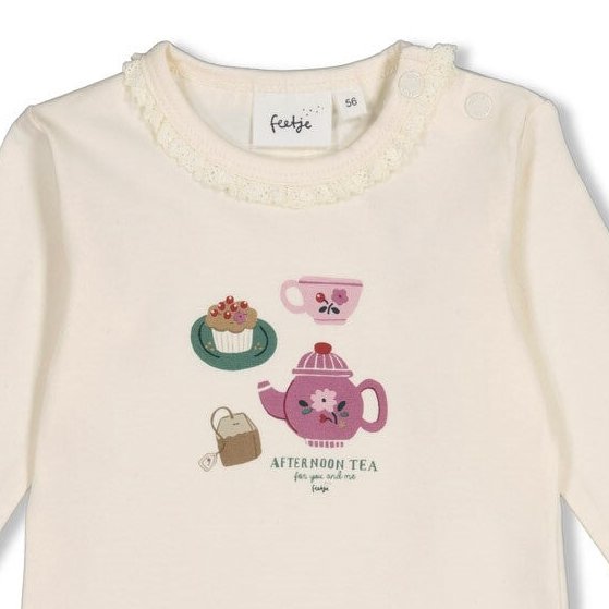 AFTERNOON TEA	— Organic Cotton Single Jersey Graphic Fashion Top
