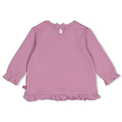 AFTERNOON TEA	— Organic Cotton Single Jersey Ruffle Fashion Top