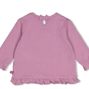 AFTERNOON TEA	— Organic Cotton Single Jersey Ruffle Fashion Top