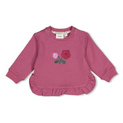 AFTERNOON TEA	— Organic Cotton French Terry Fashion Sweat Top