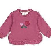 AFTERNOON TEA	— Organic Cotton French Terry Fashion Sweat Top
