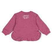 AFTERNOON TEA	— Organic Cotton French Terry Fashion Sweat Top