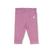 AFTERNOON TEA	— Organic Cotton Fancy Rib Ruffle Leggings