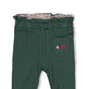 AFTERNOON TEA	— Organic Cotton Fancy Rib Fashion Pants