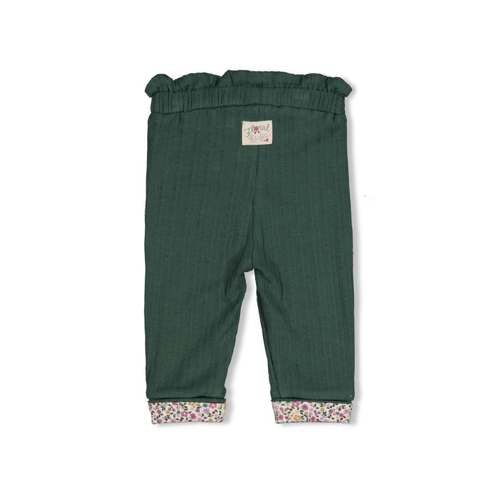 AFTERNOON TEA	— Organic Cotton Fancy Rib Fashion Pants