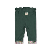 AFTERNOON TEA	— Organic Cotton Fancy Rib Fashion Pants
