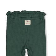 AFTERNOON TEA	— Organic Cotton Fancy Rib Fashion Pants