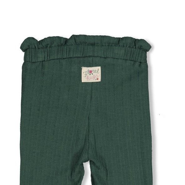AFTERNOON TEA	— Organic Cotton Fancy Rib Fashion Pants