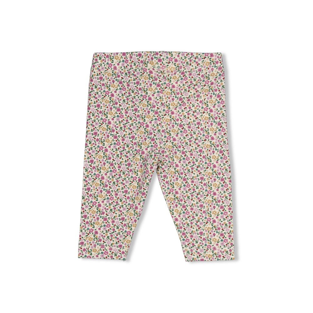 AFTERNOON TEA	— Organic Cotton Floral Printed Leggings