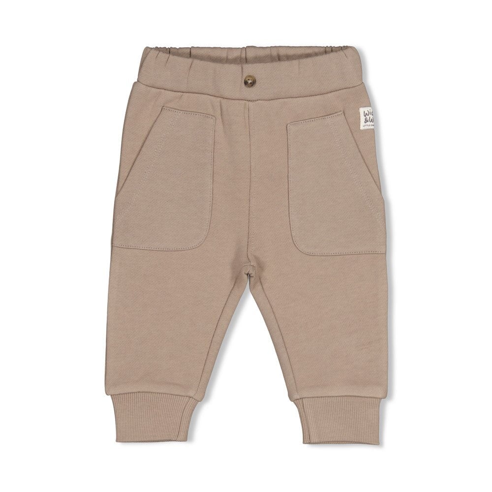 WIGGLE AND WADDLE — Organic Cotton French Terry Pocket Fashion Pants