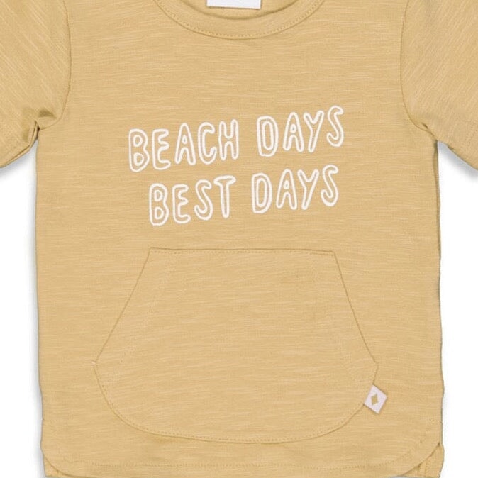 BEACH DAYS Front Bib "Best Days" Top