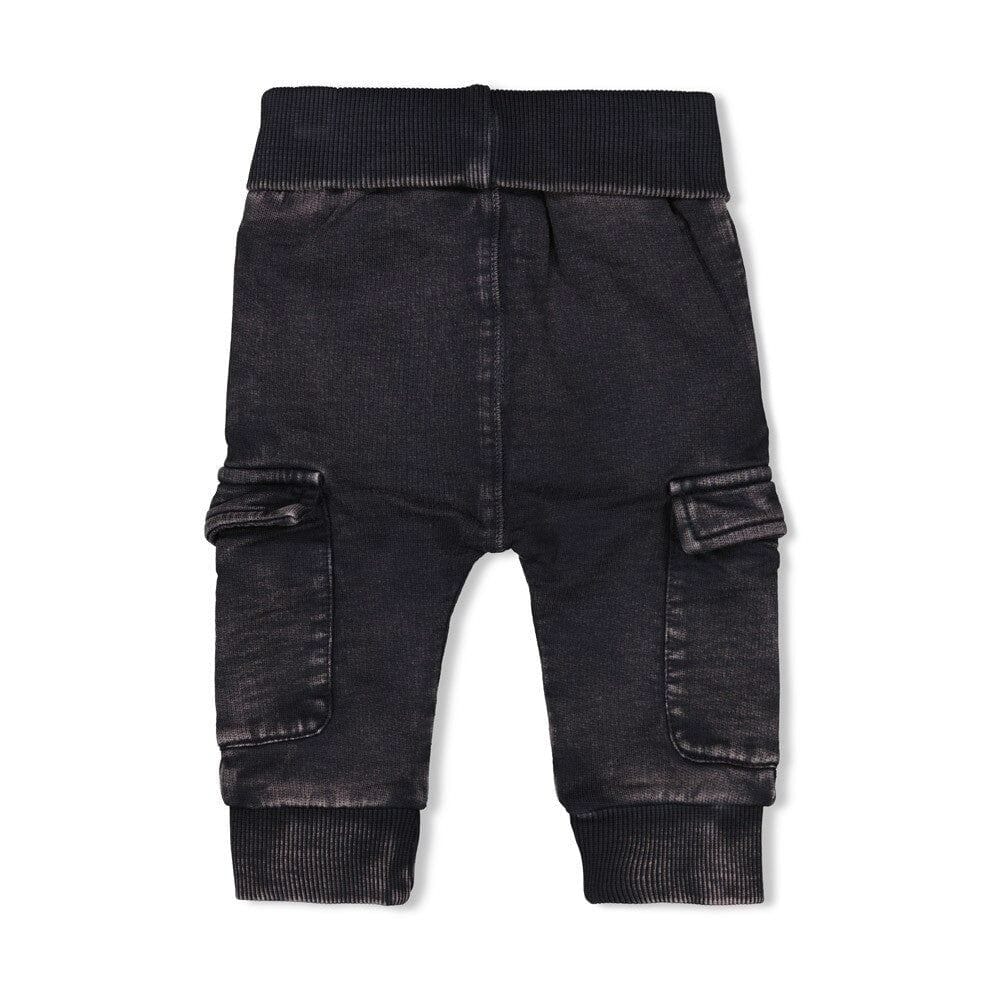 KEEPSAKE DENIM - Knit French Terry Cargo Denim Pants
