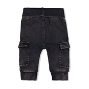 KEEPSAKE DENIM - Knit French Terry Cargo Denim Pants