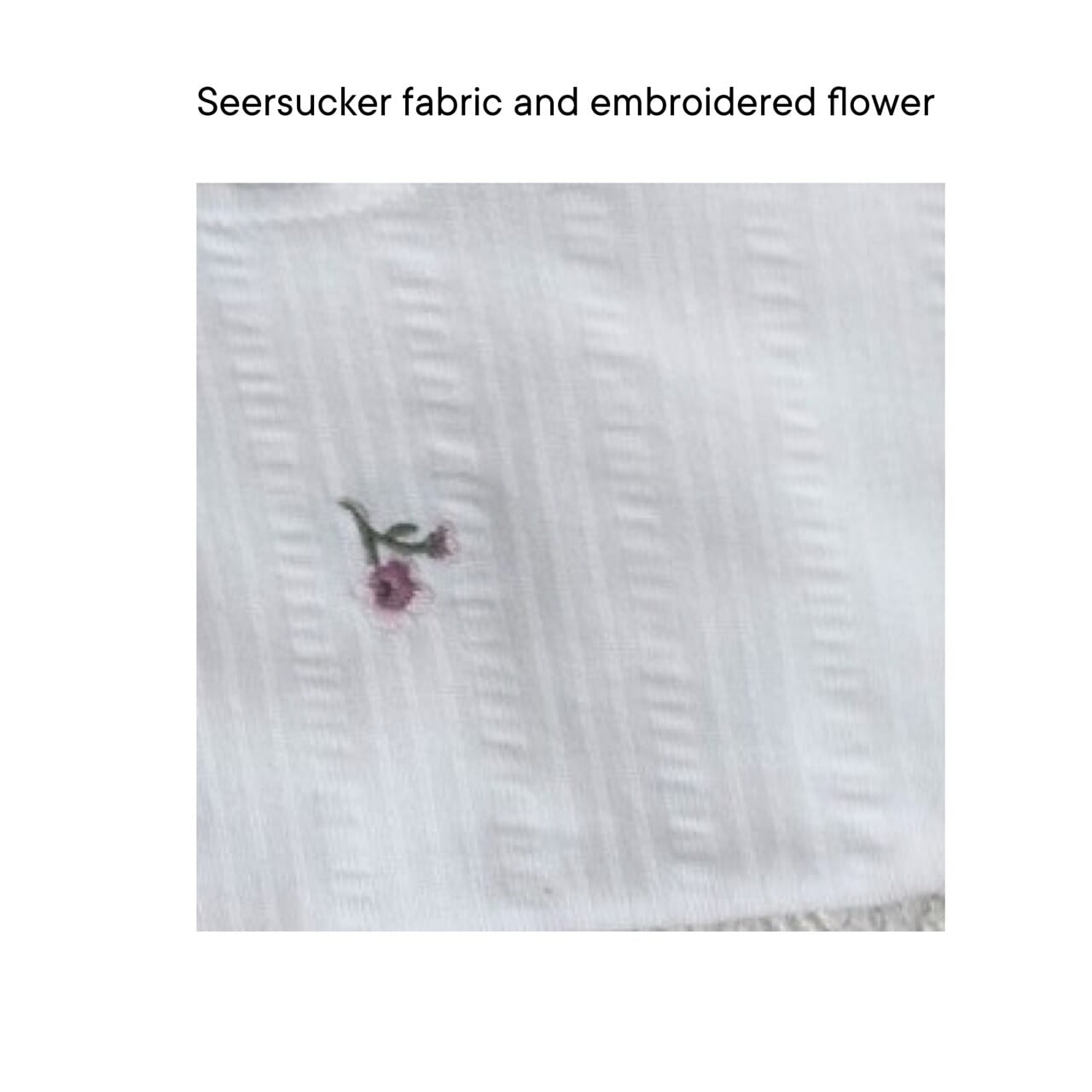 BLOSSOM - Flower Seersucker Fashion Legging