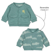 YOU CROC MY WORLD - Reversible Organic Cotton Jacket
