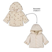 CUTE COOKIE - Reversible French  Terry / Stepped Double Knit Jacket