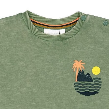 EL SOL Buttery Soft Palm Tree Power Top