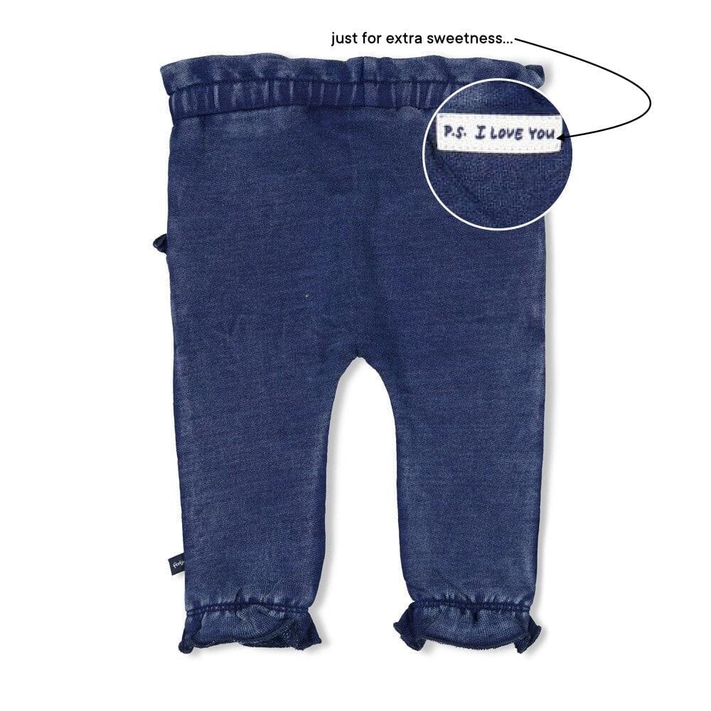KEEPSAKE DENIM - Knit French Terry Fashion Denim Pants