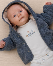 HOWDY - Teddy Bouclé Reversible Jacket with Hood