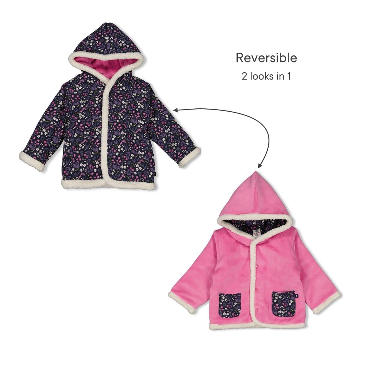 MIDNIGHT FLOWERS - Keepsake Reversible Fashion Jacket
