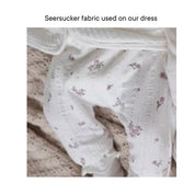 BLOSSOM - Allover Print Seersucker Charming Dress