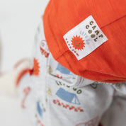 CAMP COOL Slub Yarn "Happy Camper" Long Sleeve Top