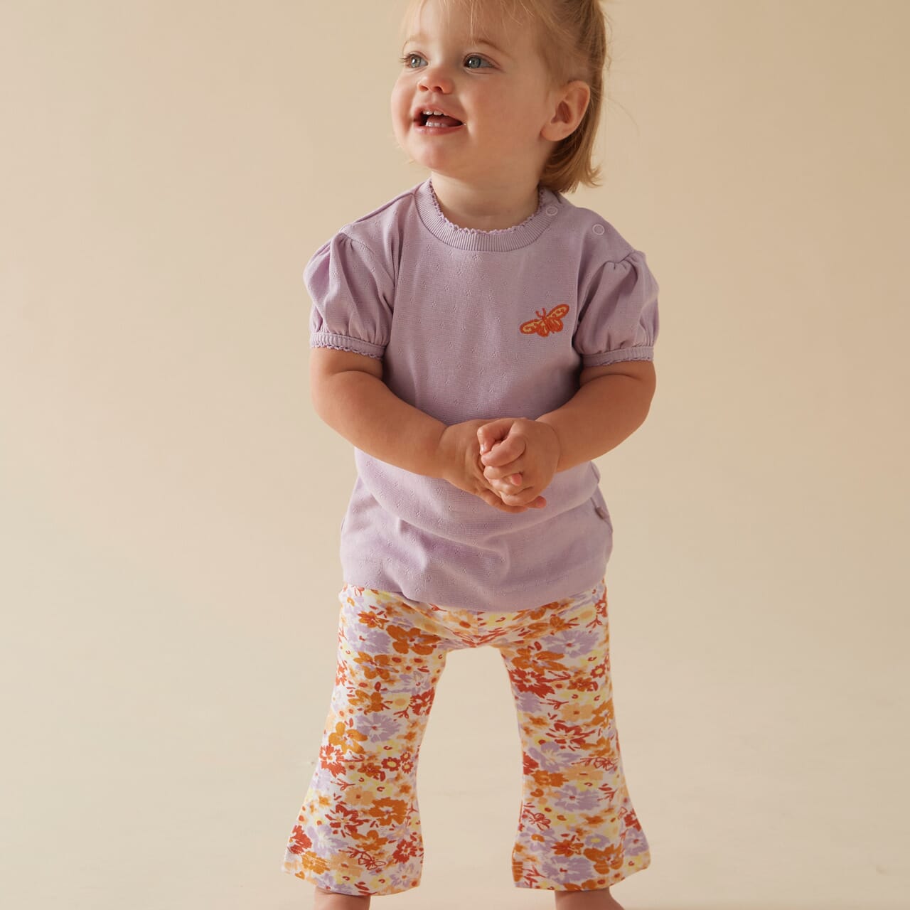 SUNNY SIDE UP "Butterfly" Point Rib Top