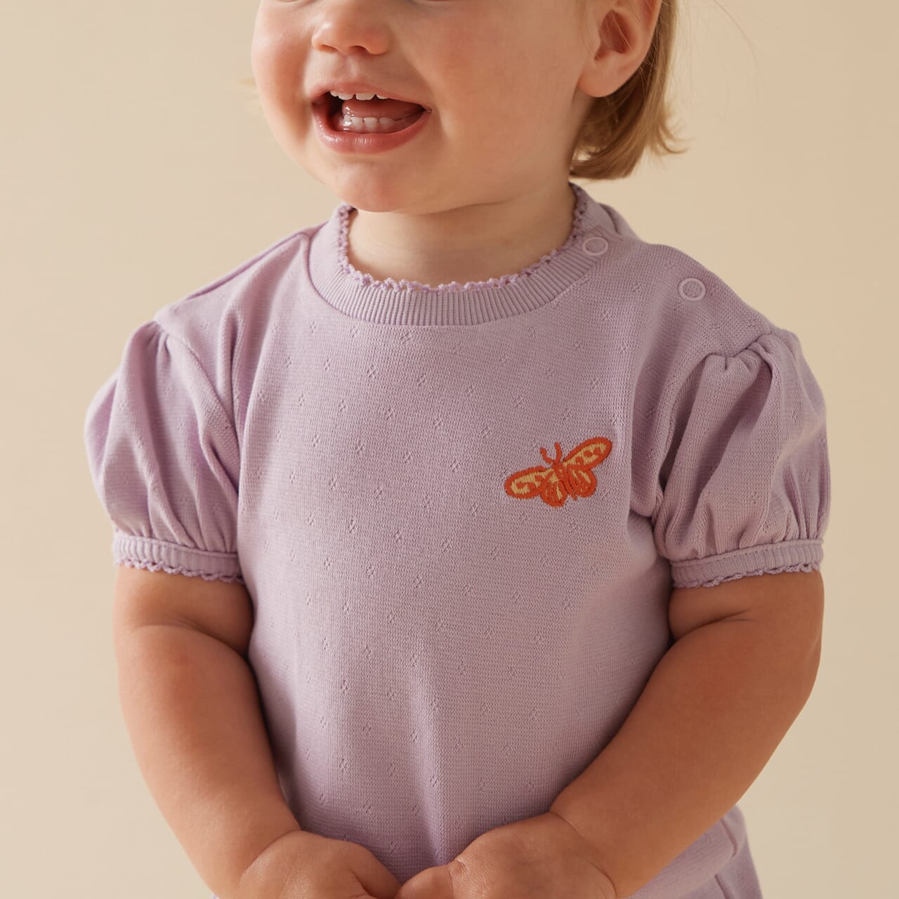 SUNNY SIDE UP "Butterfly" Point Rib Top