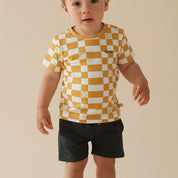 CHECKMATE Organic Cotton French Terry Shorts