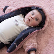 SWAN LAKE - Reversible Faux Fur & Peached Jersey Jacket