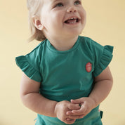 BERRY NICE Appliqué Fashion Top