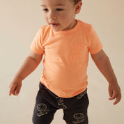 CHECKMATE “Best Day Ever” Appliqué Slub Yarn Top