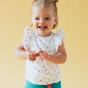 BERRY NICE Allover Berry Print Top