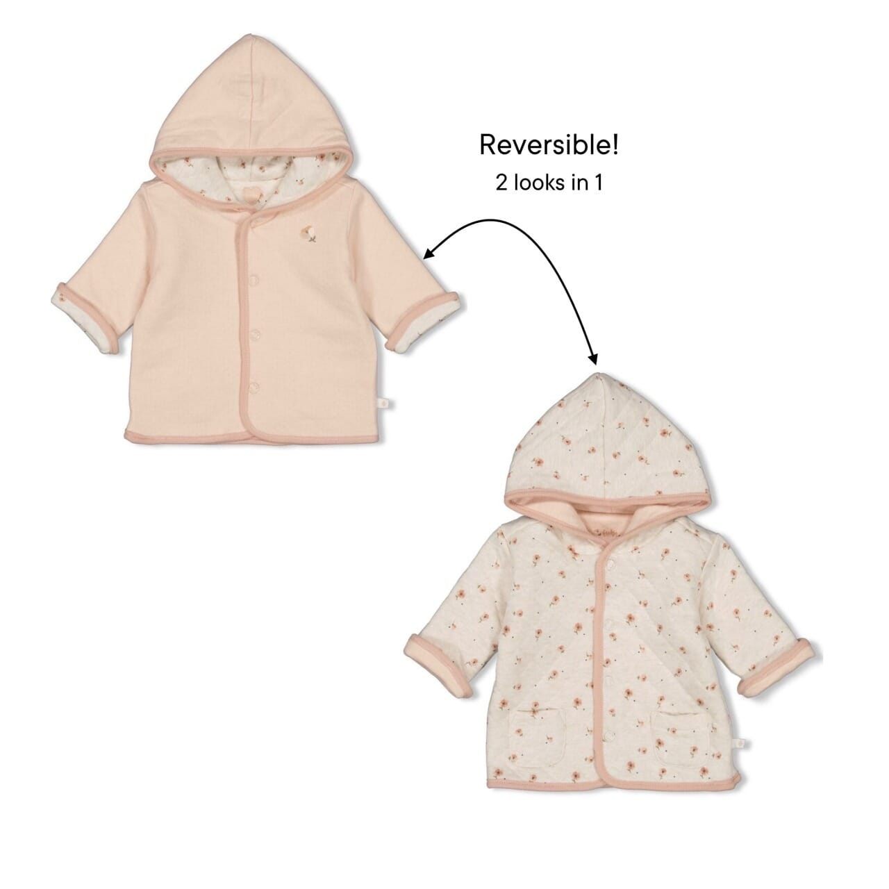 SWEET POPPY - Reversible Signature Jacket