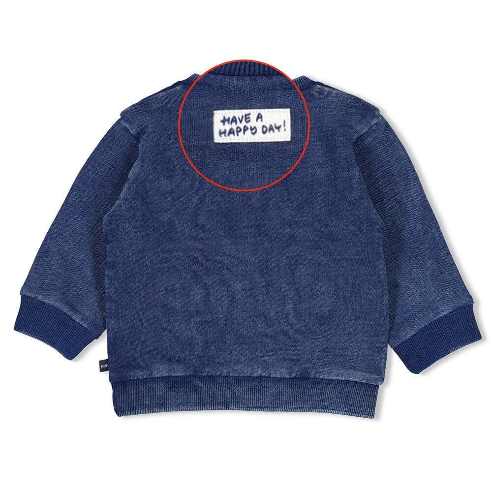 KEEPSAKE DENIM - French Terry Knit Henley Sweat Top