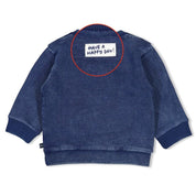 KEEPSAKE DENIM - French Terry Knit Henley Sweat Top
