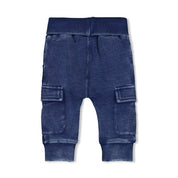 KEEPSAKE DENIM - Knit French Terry Cargo Denim Pants